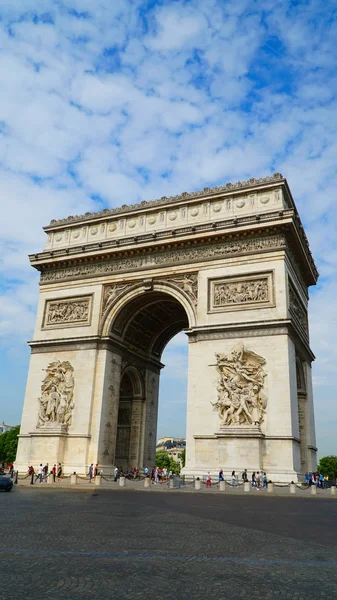 Arc de triomphe en París, Francia —  Fotos de Stock