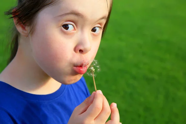 Little girl have fun — Stock Photo, Image