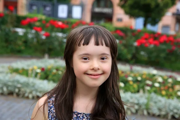 Little girl have fun — Stock Photo, Image