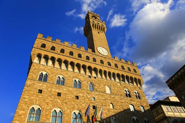 Town Hall Florence Palazzo Vecchio Florence Tuscany Italy — Stock Photo, Image