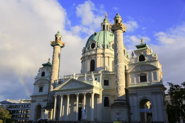 Charles Church Vienna Austria — Stock Photo, Image