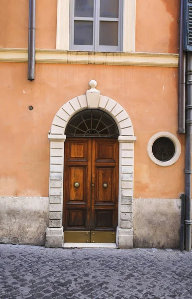 Old Italian Vintage Door — Stock Photo, Image