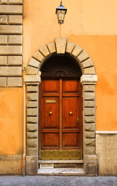 Vecchia Porta Vintage Italiana — Foto Stock