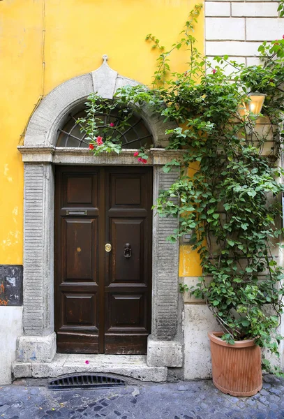 Old Italian Vintage Door — Stock Photo, Image