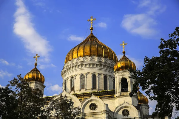 Moskova Rusya Daki Kurtarıcı Katedrali — Stok fotoğraf