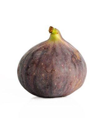 Olgun meyve incir closeup izole beyaz bir arka plan üzerinde