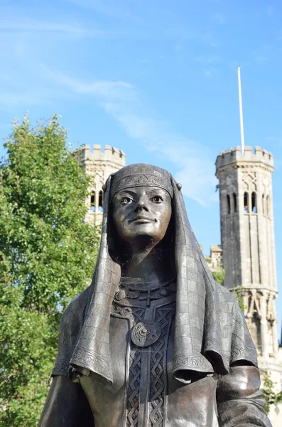 Statue de la reine Bertha Canterbury Kent — Photo