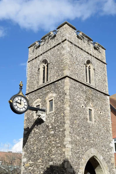 Uhrturm in Canterbury kent — Stockfoto