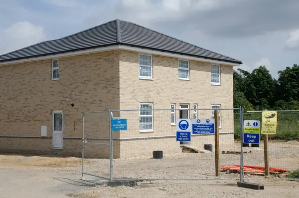 Dezvoltare rezidențială de lux în construcție în Essex — Fotografie, imagine de stoc