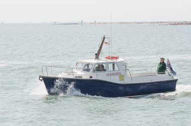 Sahil Güvenlik botu Denizi üzerinde