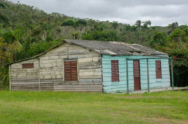 Abitazioni Legno Cuba — Foto Stock