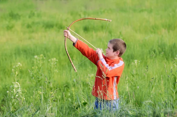 Little hunter — Stock Photo, Image