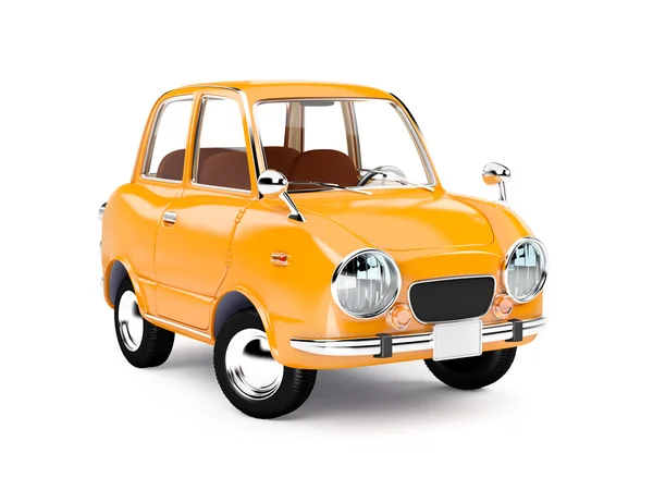 Retro-Auto orange 1960 — Stockfoto