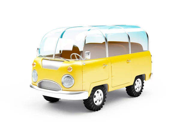 Safari van glass roof — Stock Photo, Image