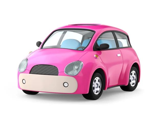 Petite voiture rose mignon — Photo