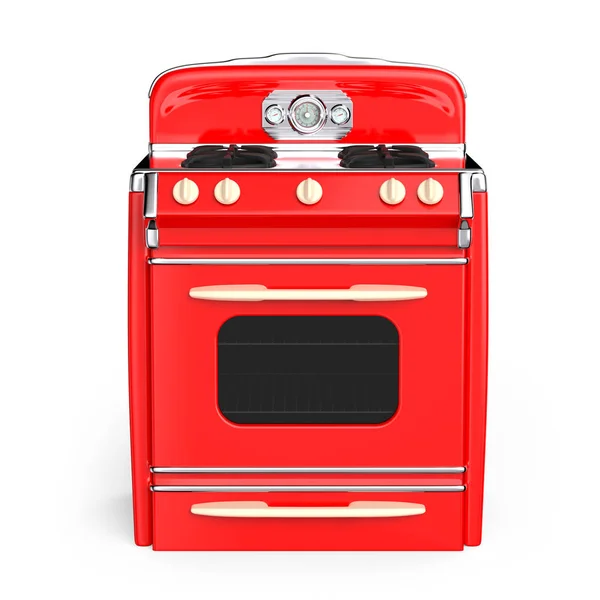 Vintage stove 50s — Stock Photo, Image