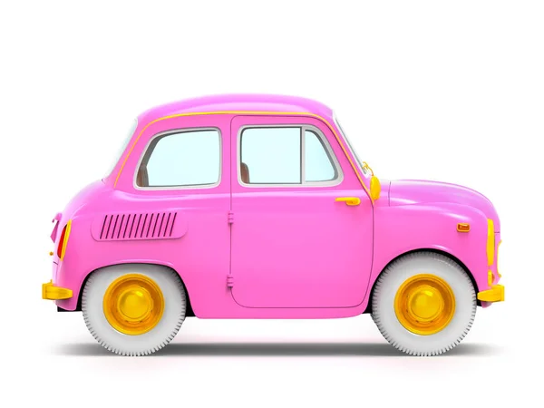 Auto Retro kleine Cartoon Bunchy Seite — Stockfoto