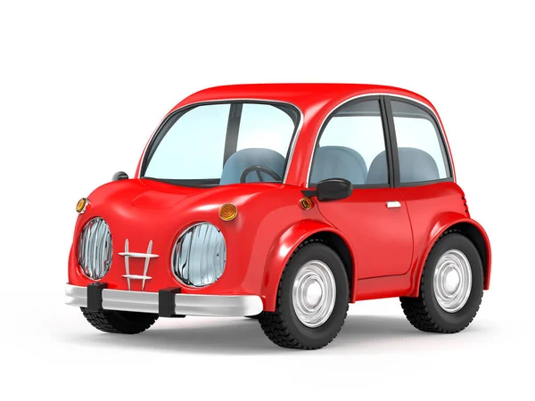 Auto kleine cartoon — Stockfoto