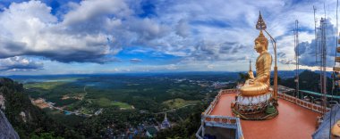 Üstten Görünüm üzerinde Buda heykeli