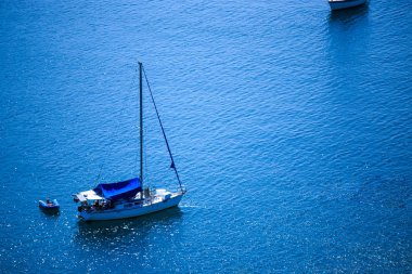 Phuket, Tayland, Thailand, yaz içinde mavi deniz tekne turu