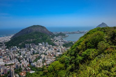 View on Rodrigo de Freitas Lagoon and Zona Sul, Rio de Janeiro