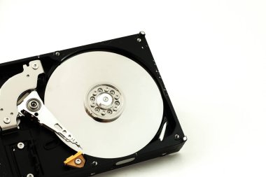 Sabit Disk beyaz arka plan üzerinde