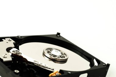 Sabit Disk beyaz arka plan üzerinde