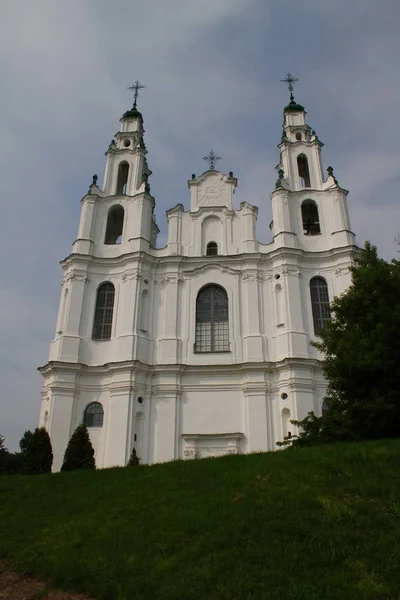 波洛茨克的索菲亚大教堂。白俄罗斯 — 图库照片