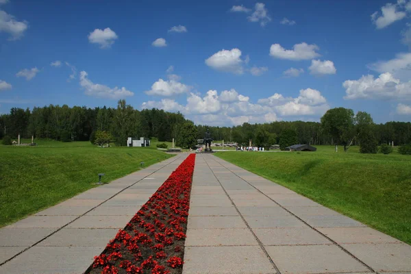 Bielorussia, complesso commemorativo di Khatyn — Foto Stock