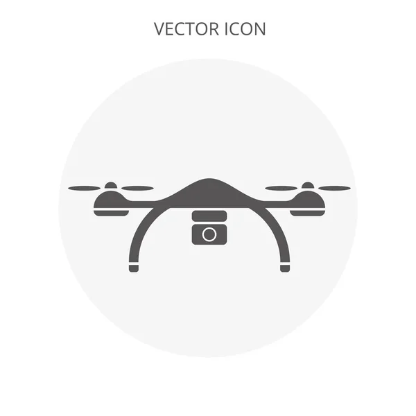 Drohnen-Vektor flaches Design — Stockvektor