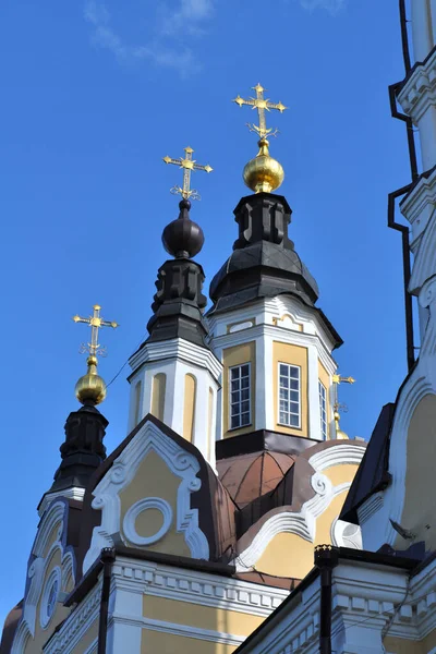 Орлиная Церковь Редкого Архитектурного Стиля Сибирского Барокко Построенная 1789 Году — стоковое фото