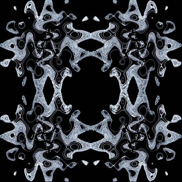 アブストラクトパターン ガラス糸の数字 — ストック写真