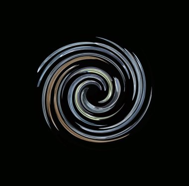 Siyah arka planda kuvars ve kaya kristali