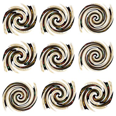 Larg 'ın arka planında küçük domatesler