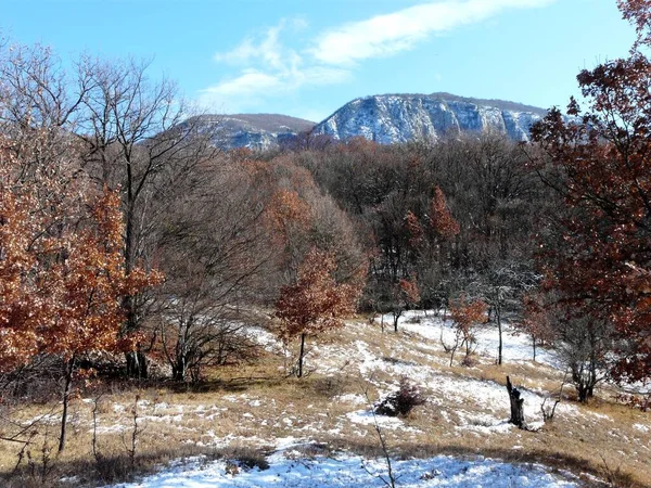 Paesaggio Nella Parte Montuosa Della Penisola Crimea Che Domina Montagne — Foto Stock