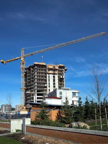 Nieuwbouw in de stad — Stockfoto