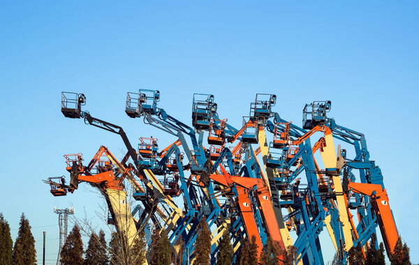 Genie booms for rent