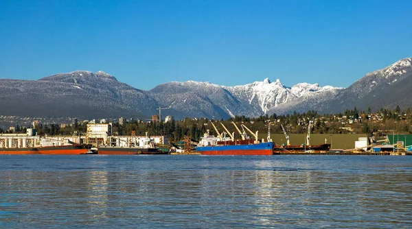 Der Seehafen von North Vancouver — Stockfoto