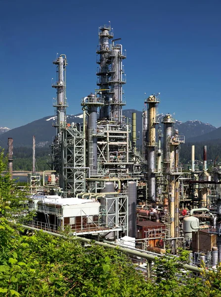 Vancouver olieraffinaderij — Stockfoto