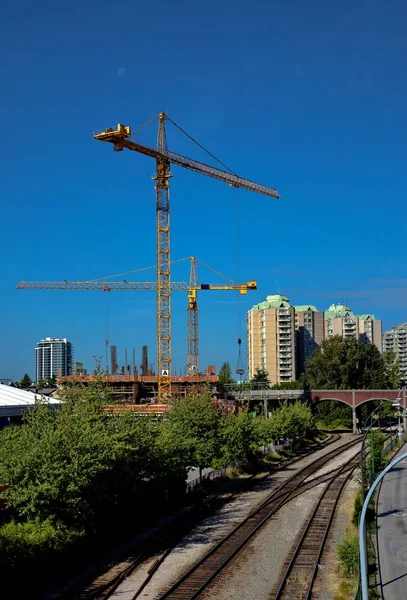 New Construction in New Westminster city — Stock Photo, Image