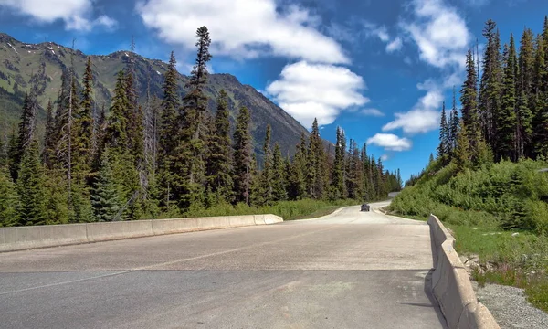 Bergstraße Von Vancouver Nach Lila Stadt Sea Sky Highway Britisch — Stockfoto