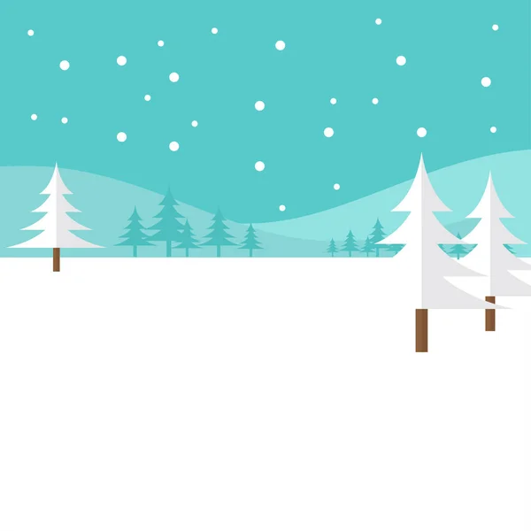 Fundo de neve. ilustração vetorial. conceito de design de Natal . — Vetor de Stock