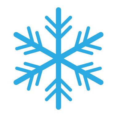 kar tanesi. vektör çizim.