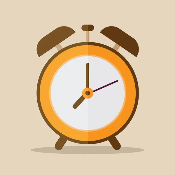 Alarm clock. vector illustration. — Stock Vector