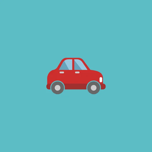 Автомобільний елемент плоскої піктограми. Векторні ілюстрації плоского іконок автомобіля ізольовані на чистому тлі. Можна використовувати як автомобіль, автомобіль та автомобільну символіку . — стоковий вектор