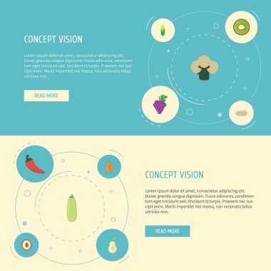 Düz simgeler Çin, Düşes, brokoli ve diğer vektör öğeleri. Berry düz simgeler simge kümesi de içerir küme, kivi, brokoli nesneleri.