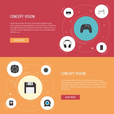 Düz simgeler Sabit Disk, mikroişlemci, disket ve diğer vektör öğeleri. Pc düz simgeler simge kümesi de yönlendirici, mikro işlemci, anakart nesneleri içerir.