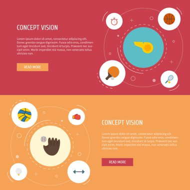 Düz simgeler boks, üfleyici, roket ve diğer vektör öğeleri. Ayrıca Ping, sepet, roket nesneleri içeren küme spor düz simgeleri simgeleri.