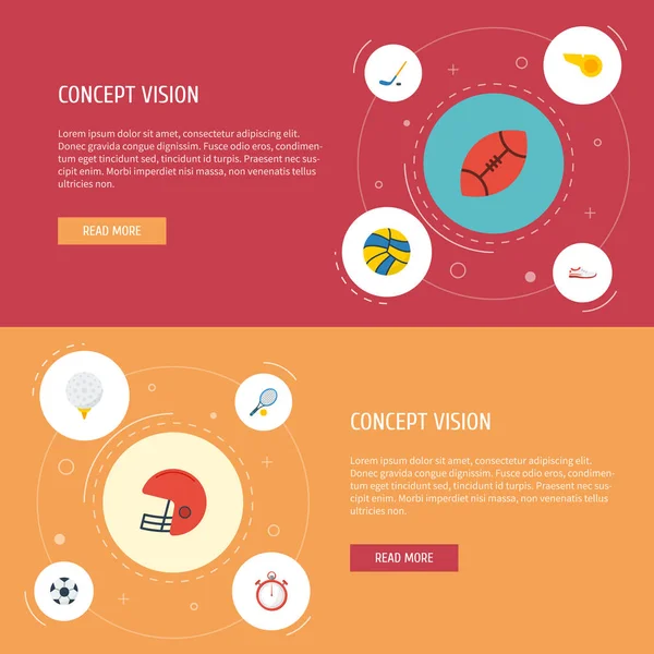 Düz simgeler ayakkabı, top, Golf ve diğer vektör öğeleri. Fitness düz simgeler simge kümesi de spor ayakkabı, roket, spor nesneleri içerir.