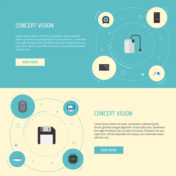 Düz simgeleri görüntüleme, sistem birimi, depolama aygıtı ve diğer vektör öğeleri. Ayrıca Wifi, yönlendirici, depolama nesneleri içeren küme dizüstü düz simgeleri simgeleri.